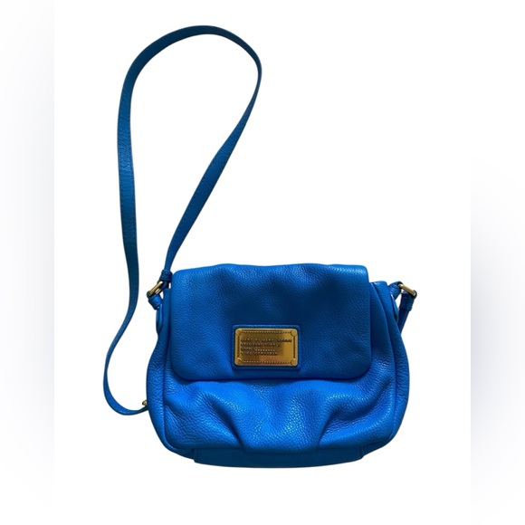 Marc by Marc Jacobs Classic Q Natasha Crossbody Bag – Electric Blue - Picture 1 of 10